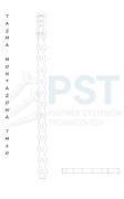 Taśma TM 10 w rolce 25 m – gotowa do każdego projektu.
