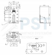 Katownik KP3 rysunek techniczny