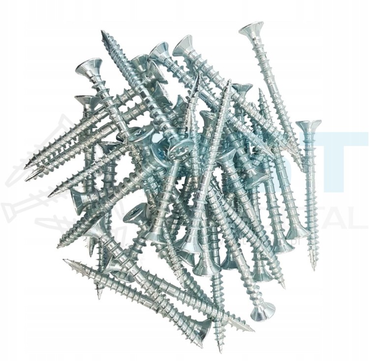 DOMAX WDS 6x100 mm – wkręty regulacyjne do poziomowania łat