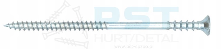 Zbliżenie na wkręt dystansowy DOMAX WDS 6x110 TORX