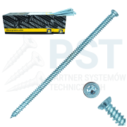Turboskręty 7,5×132 mm do betonu i muru