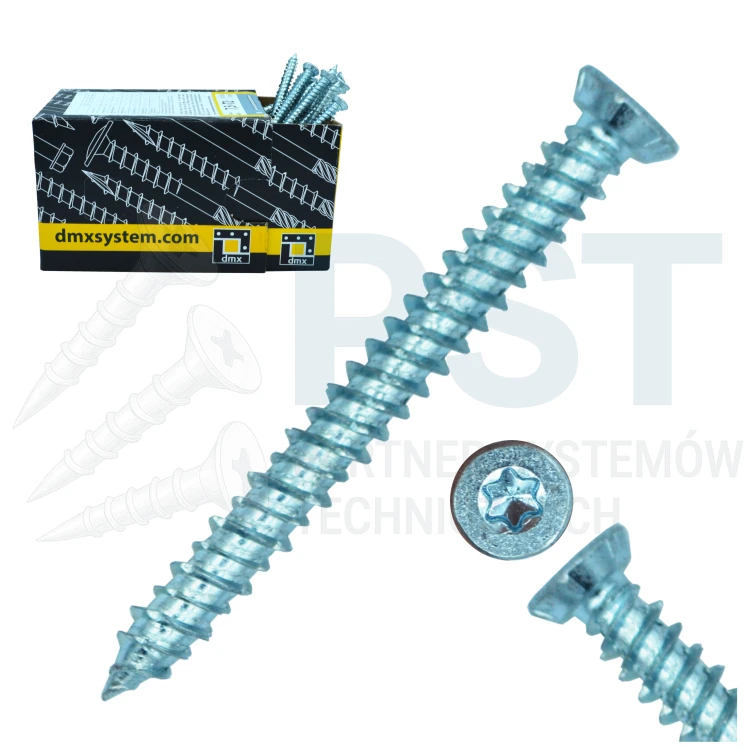 „Turboskręty 7,5×112 mm do betonu i muru