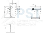 WB47 WIESZAK BELKI  38x101x75x2,0  WSPORNIK ŁĄCZNIK CIESIELSKI  OCYNK ATEST