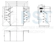WB63 WIESZAK BELKI 98x141x75x2,0 WSPORNIK ŁĄCZNIK CIESIELSKI OCYNK ATEST