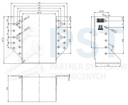 WB30 WIESZAK BELKI 100x140x75x2,0 WSPORNIK ŁĄCZNIK CIESIELSKI KROKWI OCYNK