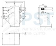 WB15 WIESZAK BELKI 60x130x75x2,0 WSPORNIK ŁĄCZNIK CIESIELSKI KROKWI OCYNK