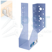 WB50 Wieszak Belki Łącznik Wspornik ciesielski 45x167x75 krokwi ocynk Atest