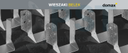 WB1 WIESZAK BELKI 25x118x75x2,0 WSPORNIK ŁĄCZNIK CIESIELSKI KROKWI OCYNK
