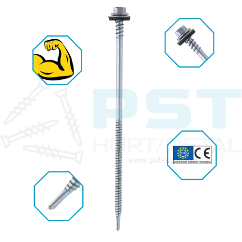 WKRĘTY SAMOWIERCĄCE MPT6 SP 5.5/6.3x105 WKRĘTY DO PŁYT WARSTWOWYCH 50 szt.