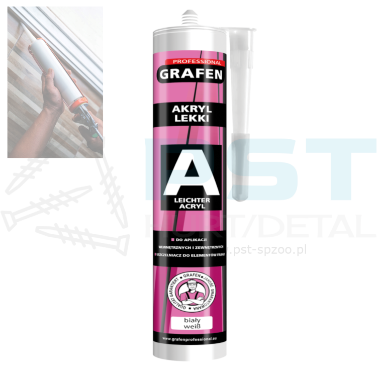 Akryl Lekki 310ml GRAFEN PROFESIONAL