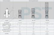 Łącznik ciesielski  LBZ 135 Łącznik do betonu 135x65x86x4,0 kątownik do betonu Mocowanie murłaty