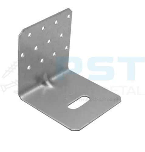 KMRP2 Kątownik montażowy 80x80x80x2,0 Kątownik regulowany wzmocniony Łącnik ciesielski