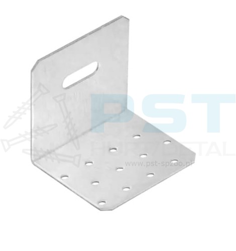 KMR8 Kątownik montażowy 80x80x80x2,0 Kątownik regulowany Ocynk Łącnik ciesielski