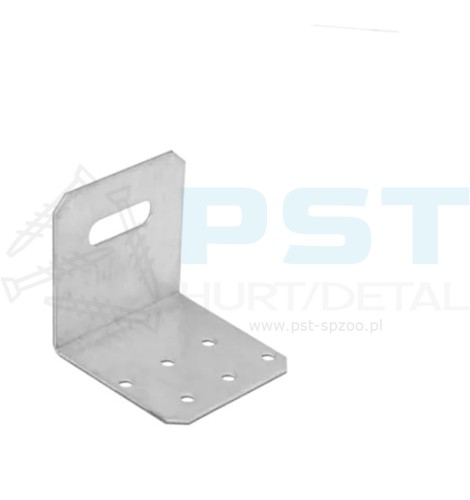 KMR7 Kątownik montażowy 60x60x60x2,0 Kątownik regulowany Ocynk Łącnik ciesielski