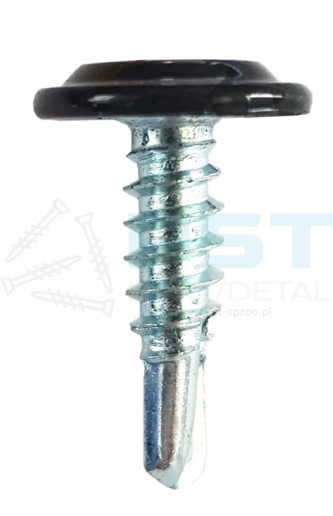 Blachowkręt podkładkowy 4,2×19 mm – detal gwintu