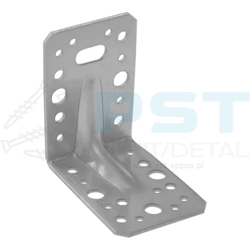 KP11 Kątownik montażowy 90x90x65x2,5 Łącznik ciesielski wzmocniony