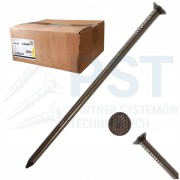 Gwoździe budowlane gładkie 2,8 cala 3x70mm 5 kg Marcopol