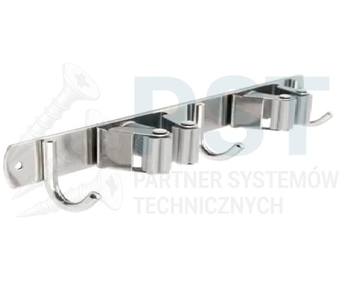 Uchwyt narzędziowy Wieszak naścienny Organizer garażowy 290x29mm Wieszak
