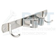 Uchwyt narzędziowy Wieszak naścienny Organizer garażowy 190x29mm Wieszak