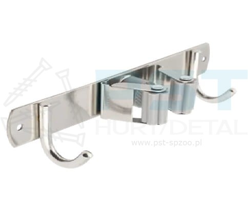 Uchwyt narzędziowy Wieszak naścienny Organizer garażowy 190x29mm Wieszak