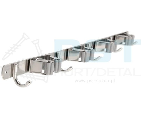 Uchwyt narzędziowy Wieszak naścienny Organizer garażowy 500x29mm Wieszak