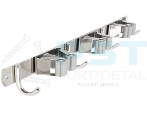 Uchwyt narzędziowy Wieszak naścienny Organizer garażowy 380x29mm Wieszak