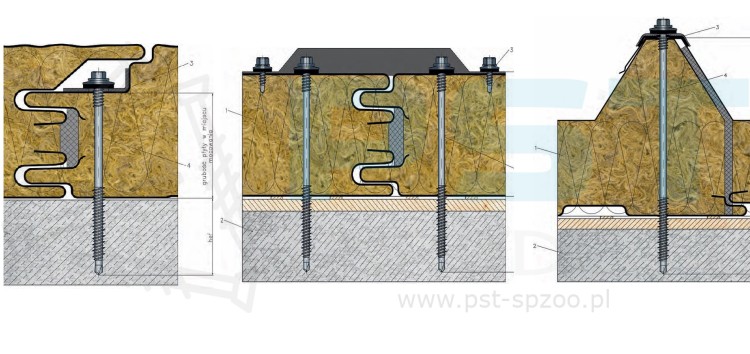 Wkręt farmerski do hali stalowej 105 mm