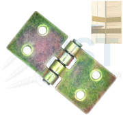 Zawias budowlany Domax Z50 50x25x1,5 mm ocynk do klapy skrzyni metalowy