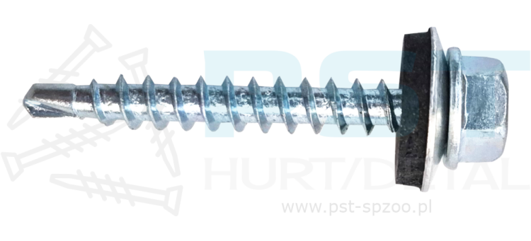 Wkręty farmerskie Marcopol 4,8x35 mm ocynk EPDM 250 szt dach