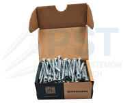 Wkręty ościeżnicowe 7,5x72 mm TORX łeb stożkowy 100 szt. stal ocynk