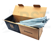 Wkręty ościeżnicowe 7,5x212 mm TORX łeb walcowy 100 szt. stal ocynk