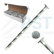 Gwoździe kwadratowe skręcane 3x70 mm ocynk biały Marcopol 5kg