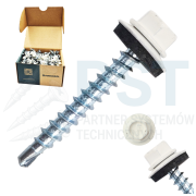 Wkręty samowiercące Farmerskie 4,8x35 Farmery białe RAL 9010