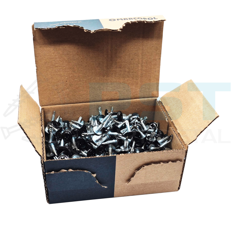 Blachowkręty stalowe czarne