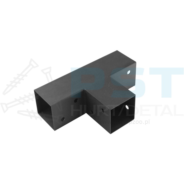 Łącznik belki DOMAX GPT 120 typ C122x266x326x2,0 czarny stalowy ocynk