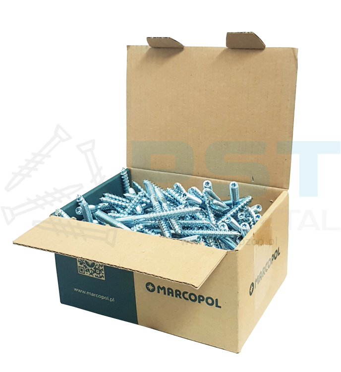 SZPILKA DWUSTRONNA DO DREWNA M8 8 x 70 mm ŚRUBA DWUGWINTOWA  250 SZT