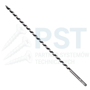 Świder do drewna 14x460 mm wiertło spiralne do drewna Verkatto