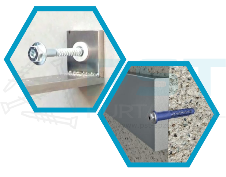 Kołek rozporowy Ramowy  10x140 Torx40 na klucz Power Space