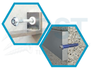 Kołek rozporowy Ramowy  10x160 Torx40 na klucz Power Space 25 szt.