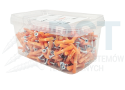 Kołki szybkiego montażu 6x40 mm  Wbijane CEX Easyfix 200 szt