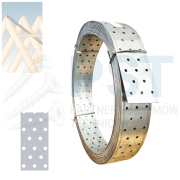Taśma stalowa montażowa  60x2mm 10mbperforowana  budowlana mocna TM3 Domax