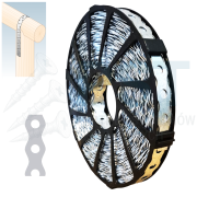 Taśma montażowa 17x0,7 mm 10mb perforowana TM 12 Domax stal ocynkowana