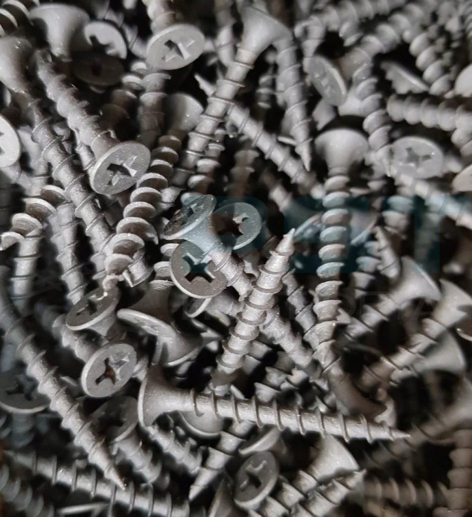 WKRĘTY NA TAŚMIE DO DREWNA  3,5x55 1000SZT PŁYT KARTON GIPS GK