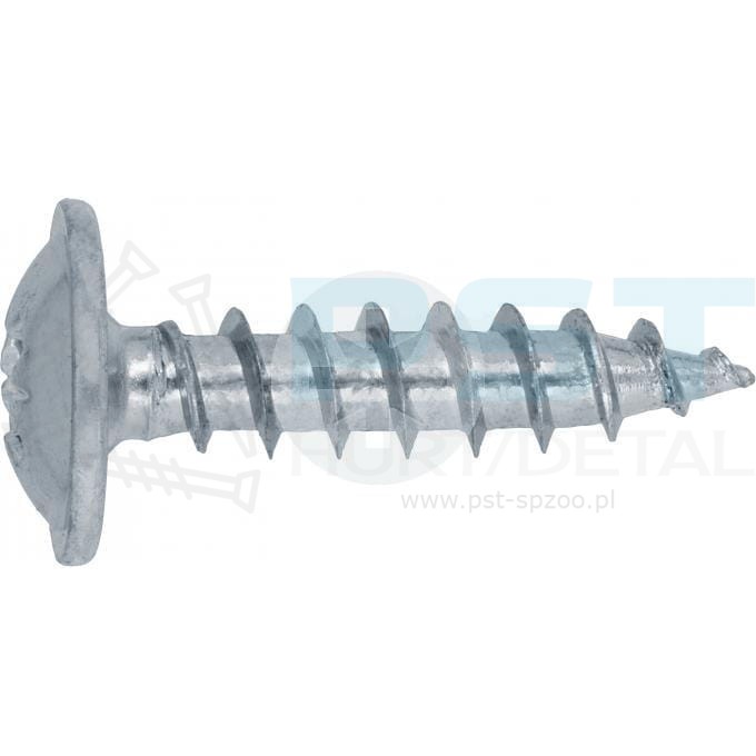 Wkręty do drewna 4x20 mm 1000 szt. Wkręty talerzykowe hartowane