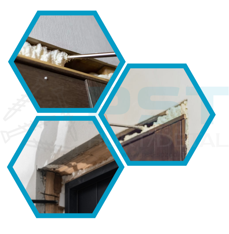 PIANKA MONTAŻOWA 830 ML  PIANKA PISTOLETOWA  NISKOPRĘŻNA WIELOSEZONOWA