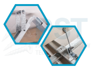 Wieszak płaski Budmat ES 60×125 mm – ocynkowana stal – zdjęcie