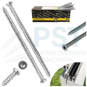 Wkręty ościeżnicowe 7,5×132 mm Torx do montażu ościeżnic