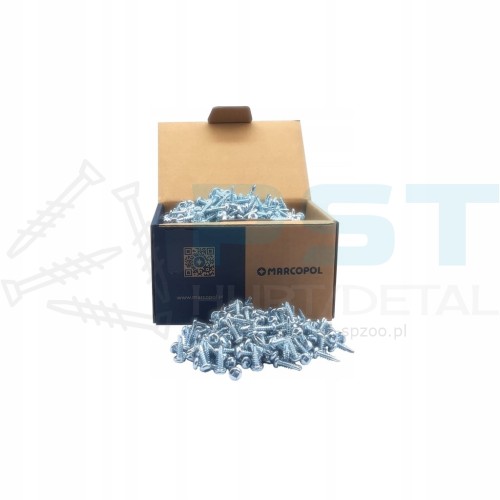 WKRĘTY DO METALU WKRĘTY SAMOWIERCĄCE  DO BLACH PANHEAD 4,2x13 NA KWADRAT