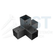 ŁĄCZNIK CIESIELSKI 72x165x255x1,5 ŁĄCZNIK PERGOLI   70MM GPX70