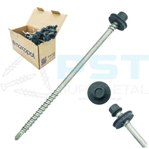 WKRĘT SAMOWIERCĄCY MPT6 SP 5.5/6.3x155 WKRĘT DO PŁYT WARSTWOWYCH  50 SZRAL7016